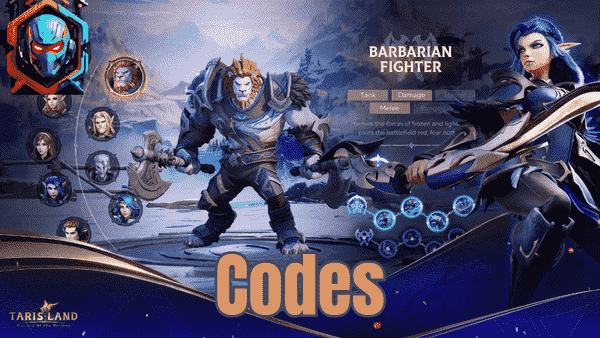 tarisland-codes